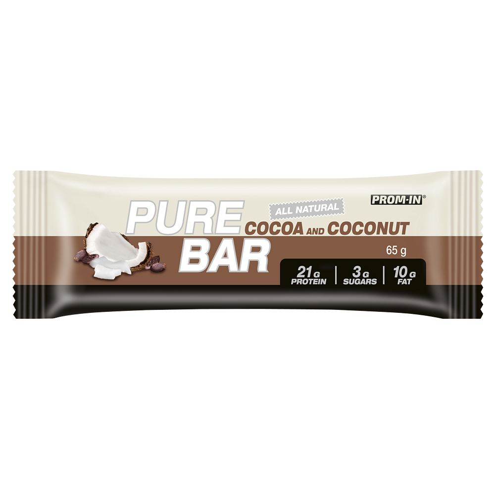 Pure Bar proteínová tyčinka s príchuťou kakao s kokosom 65g